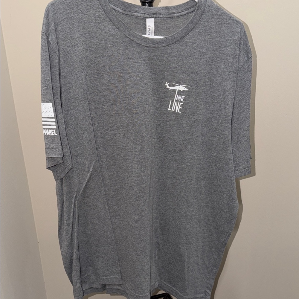 Nine Line Men's Gray Short-Sleeve Graphic Tee Home Alone Battle Plan